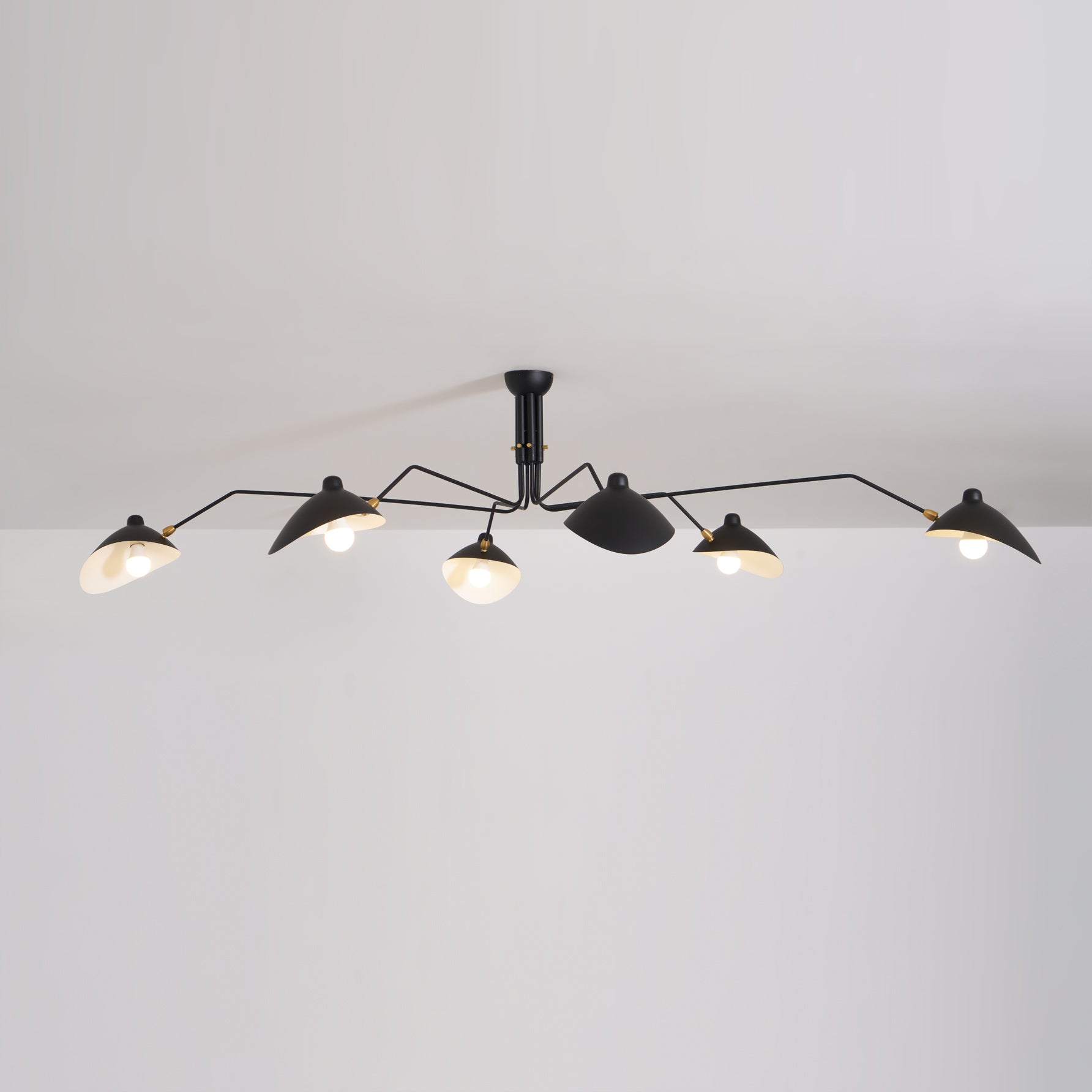 Lustra Minimalist Metal Ceiling Light Three Arm