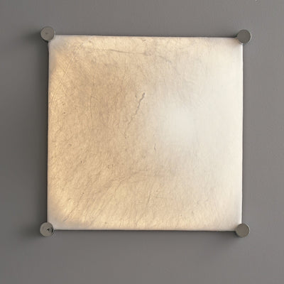 Panel Rustic Silk Wall Light