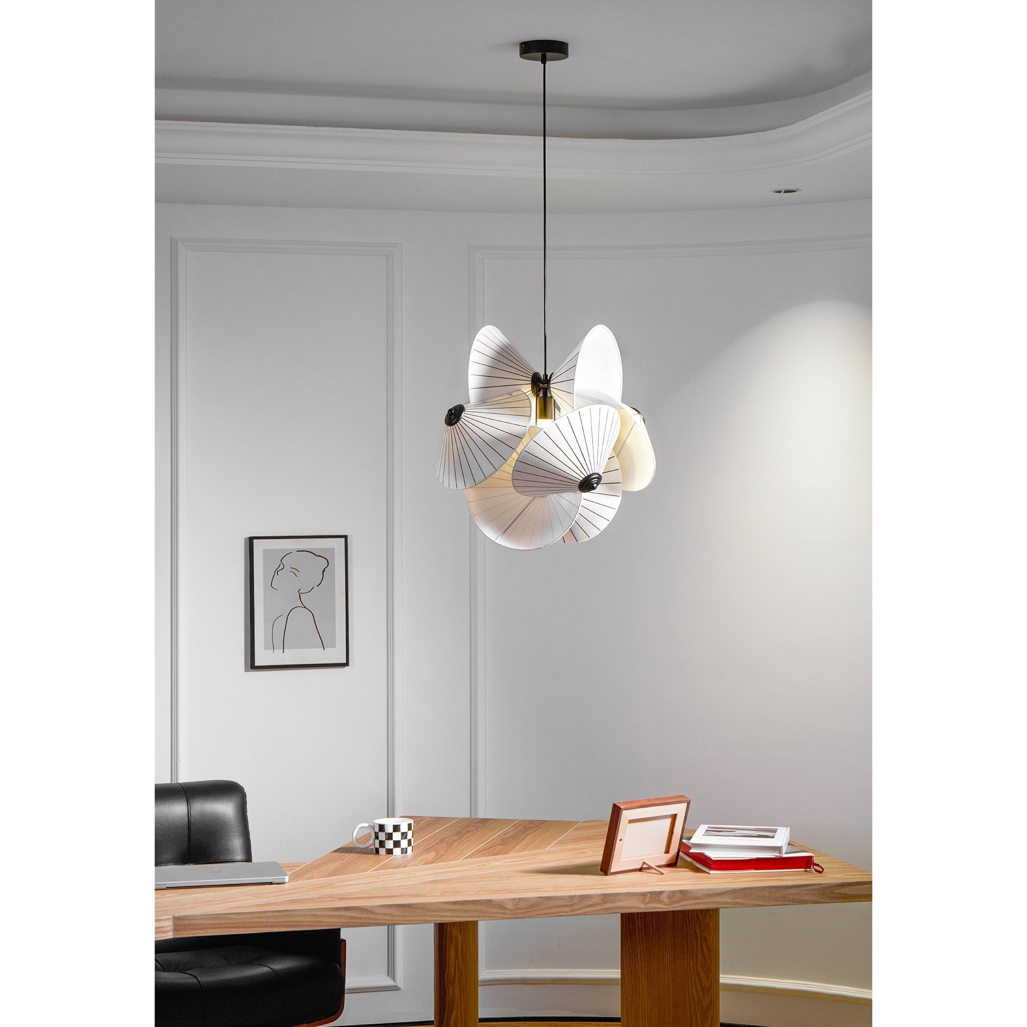 Florielle Fabric Pendant Light