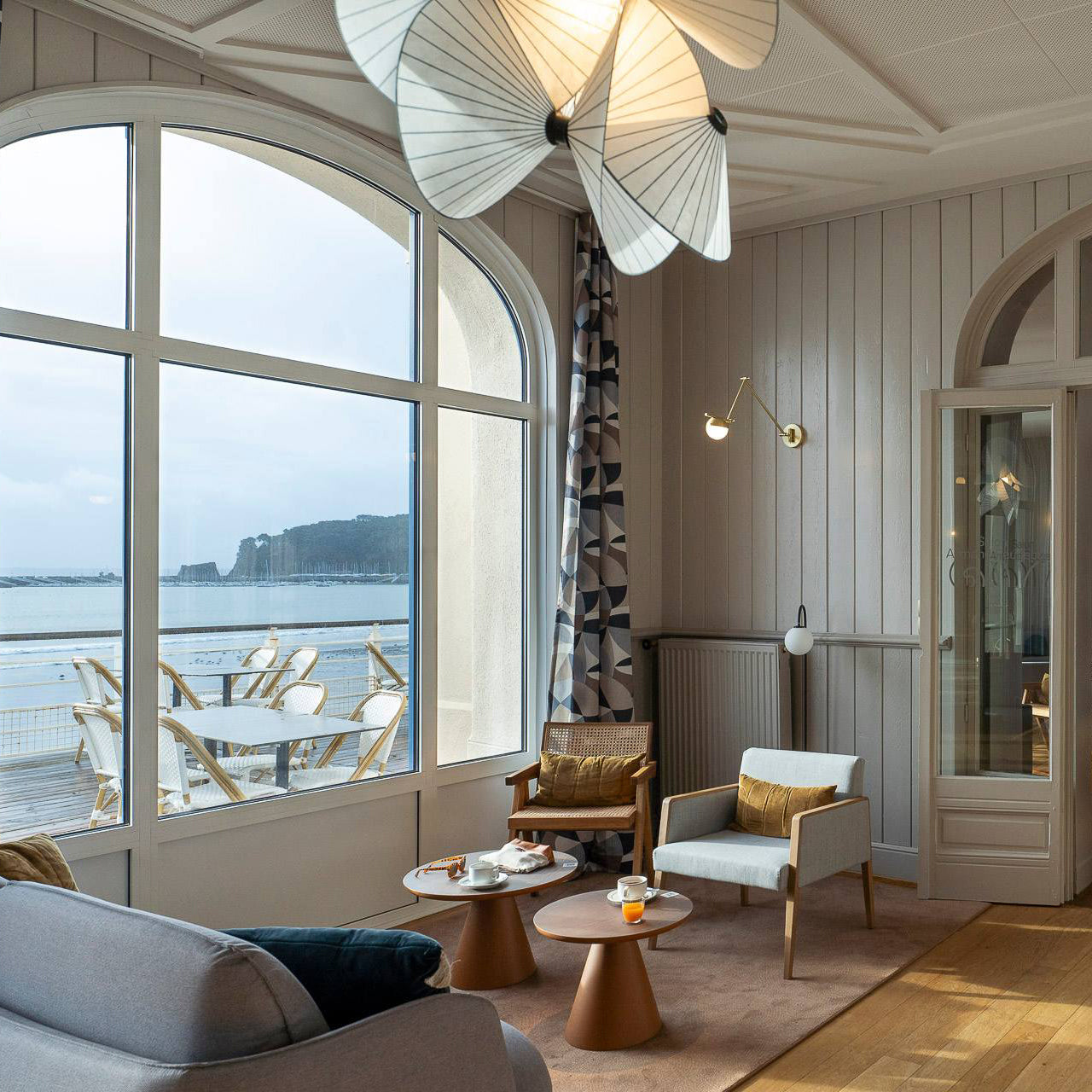 Florielle Fabric Pendant Light