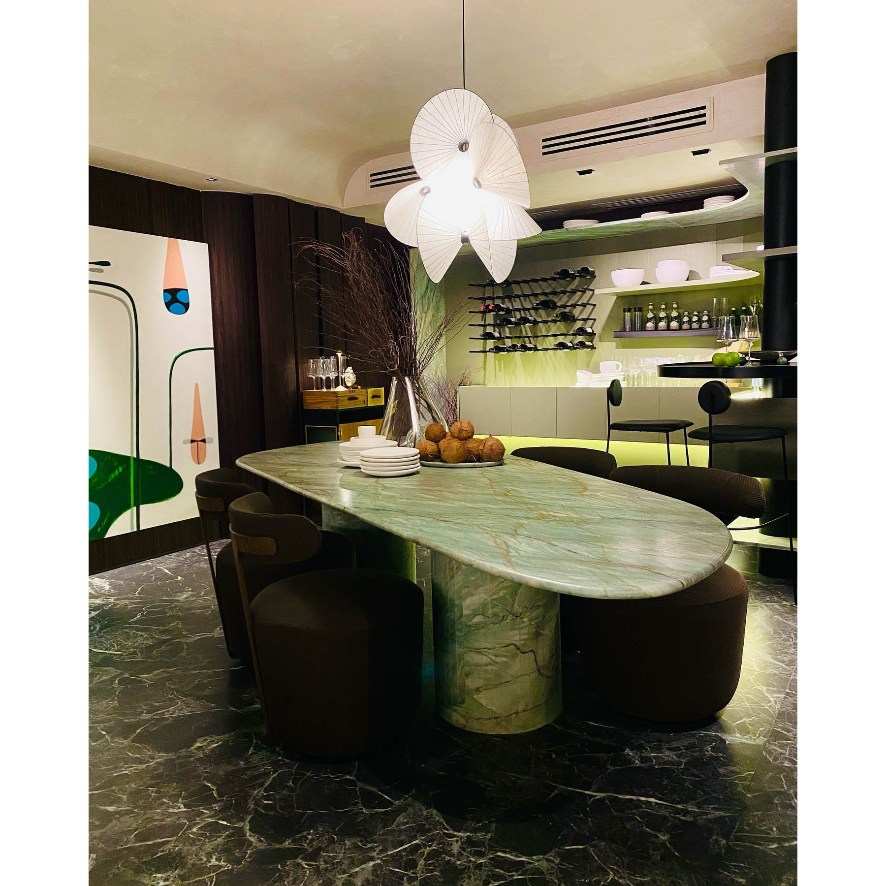 Florielle Fabric Pendant Light