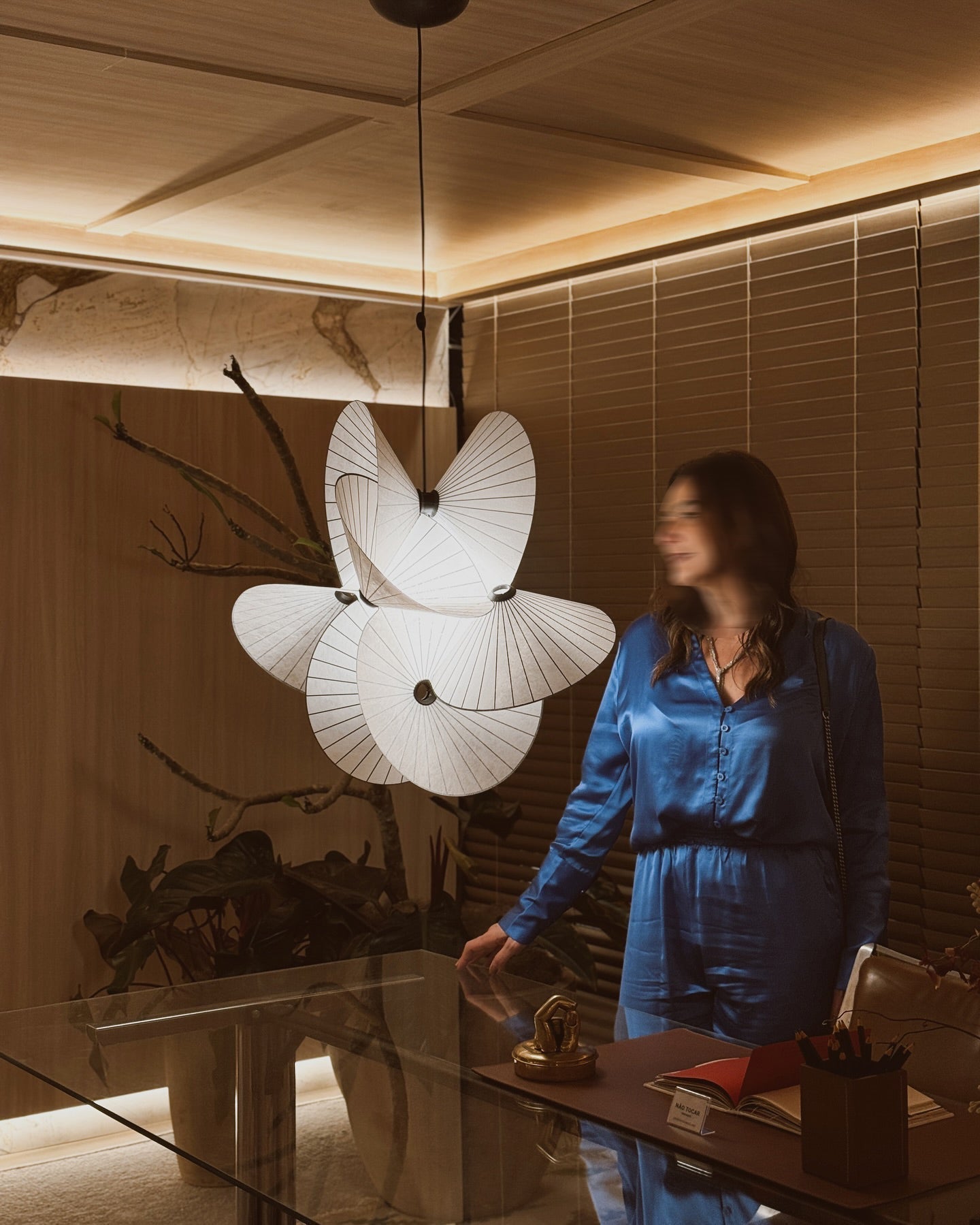 Florielle Fabric Pendant Light