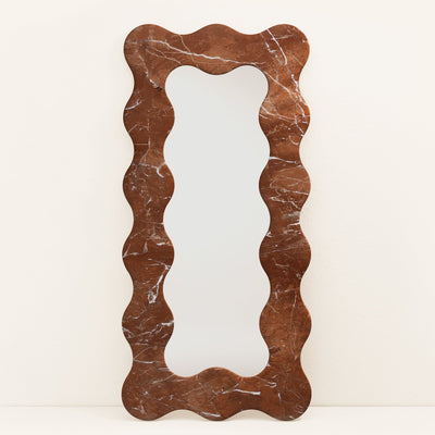 Serpentine Vert Mirror Frame
