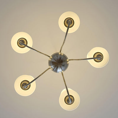 Olmiris Elegant Nickel Chandelier