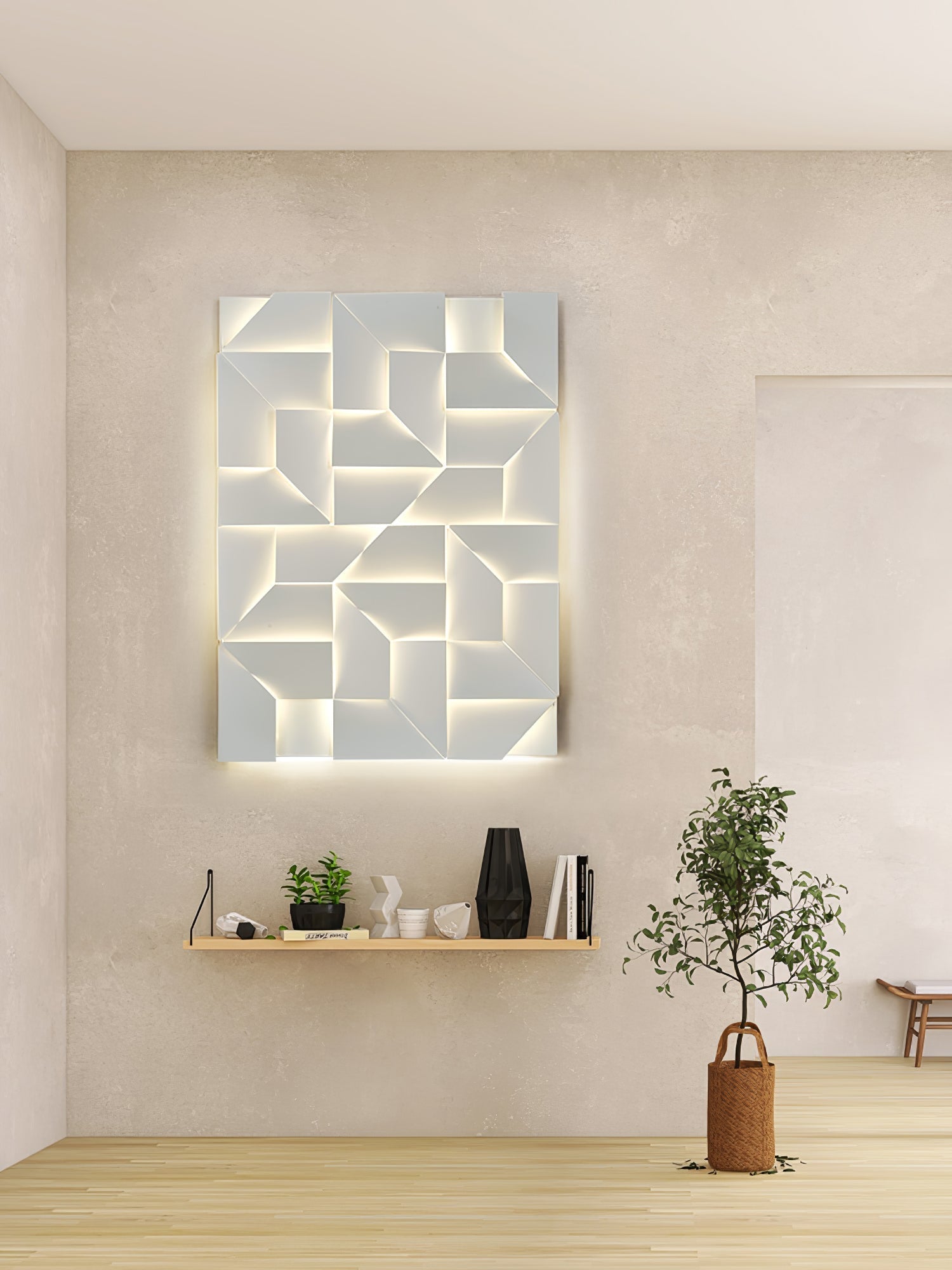 Wynor Shadows Grand Sconce Wall Lamp