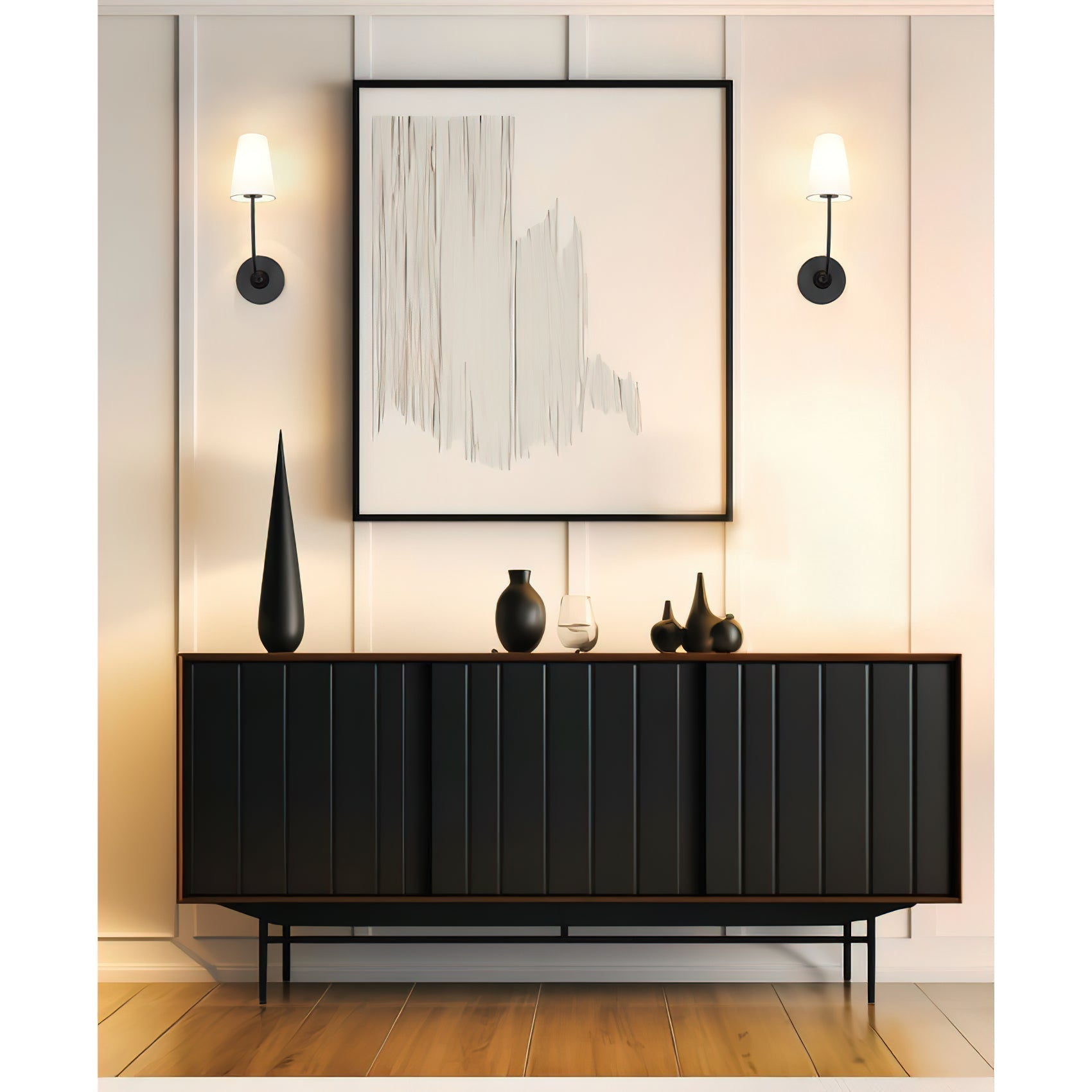 Miriviella Fabric Wall Lamp