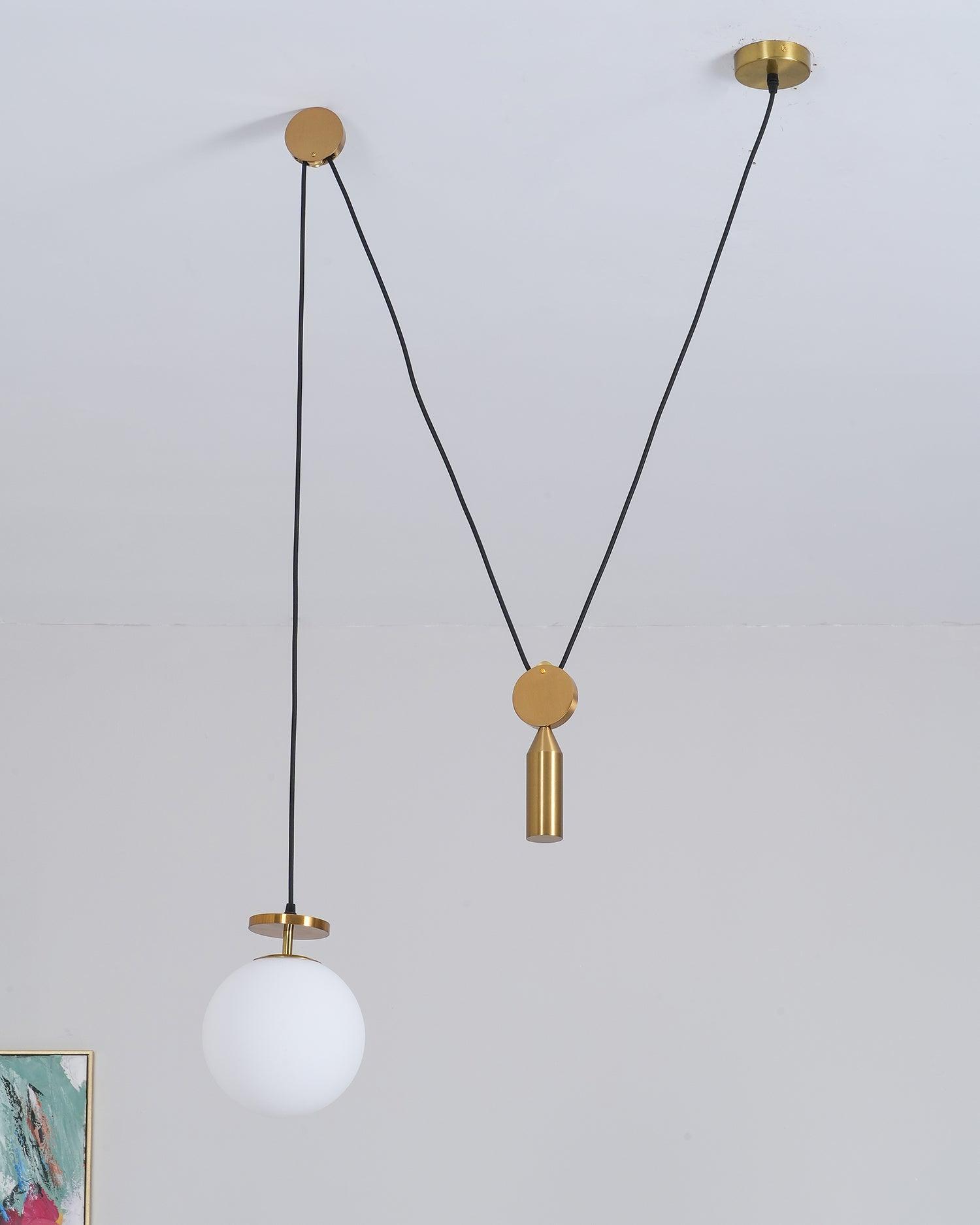 Cirorira Chandelier Geometric Shape Art