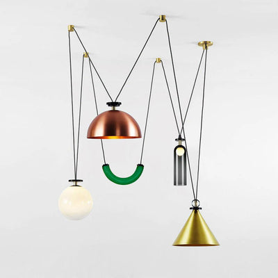 Cirorira Chandelier Geometric Shape Art