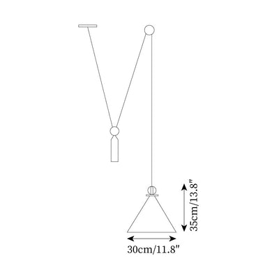 Covine Multi-Shape Adjustable Pendant Light - Neutral Decor