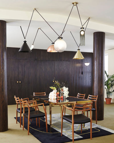 Covine Multi-Shape Adjustable Pendant Light - Neutral Decor