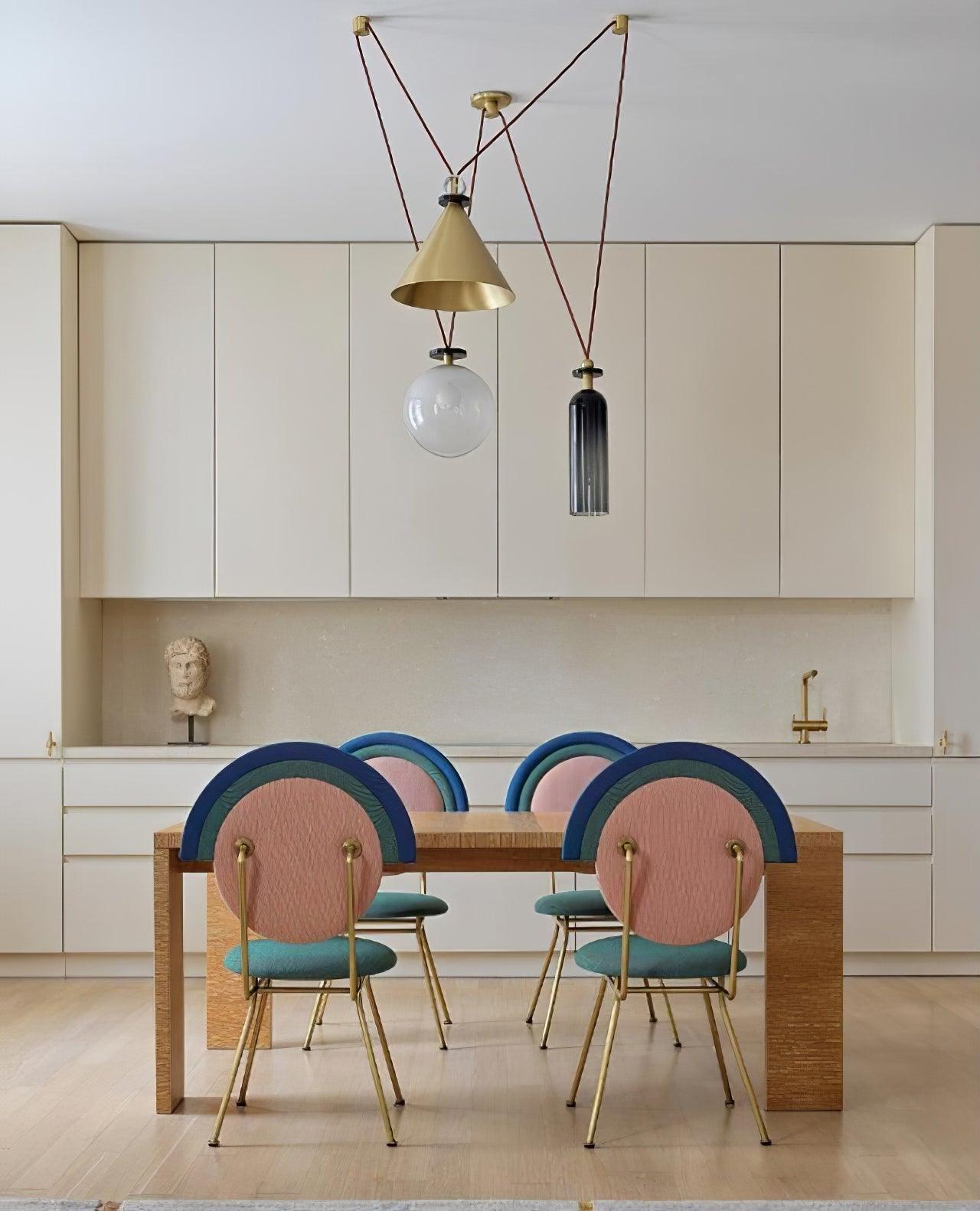 Cirorira Chandelier Geometric Shape Art