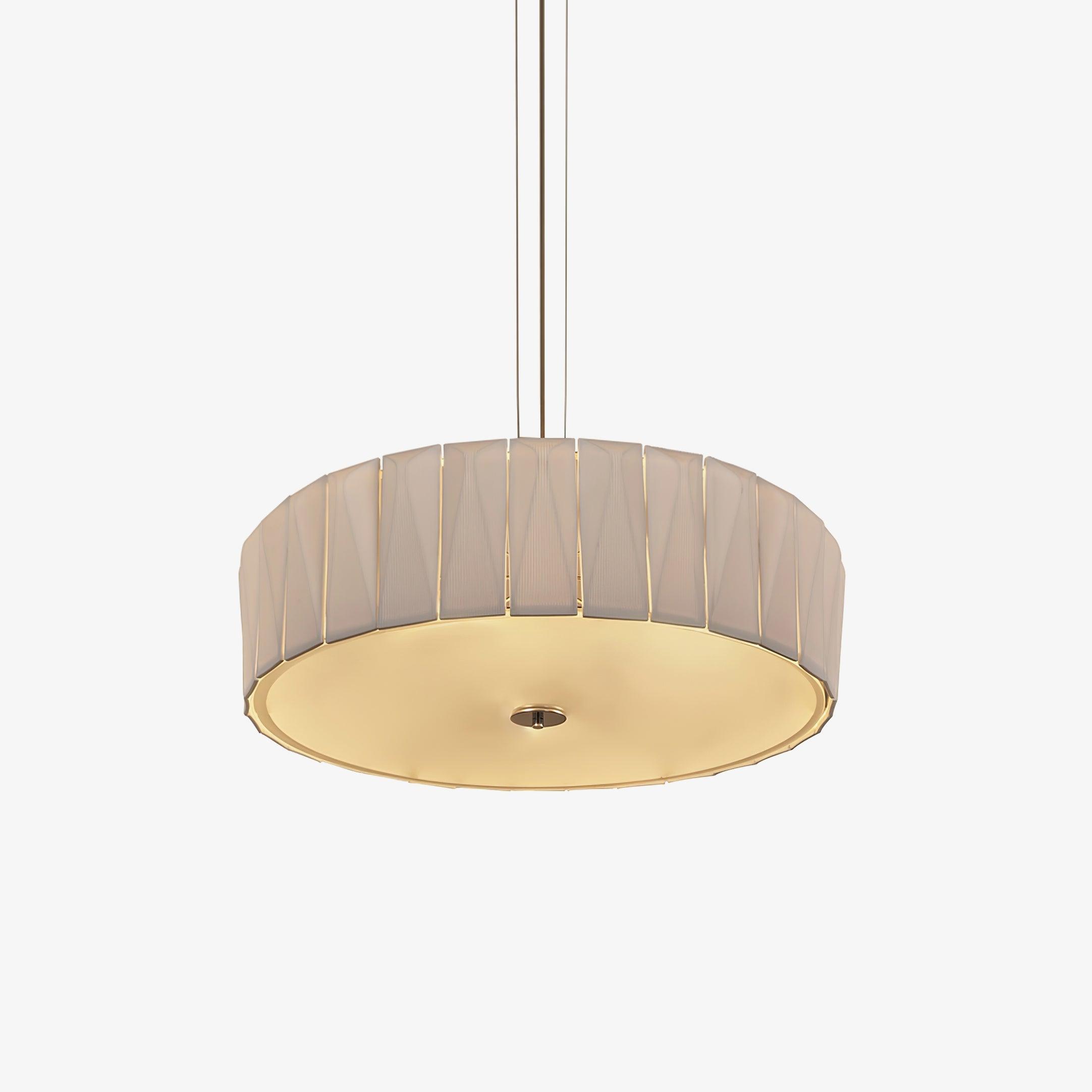 Vaeliora Ribbed Ceramic Pendant Light