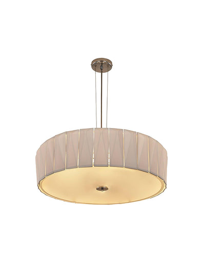 Vaeliora Ribbed Ceramic Pendant Light
