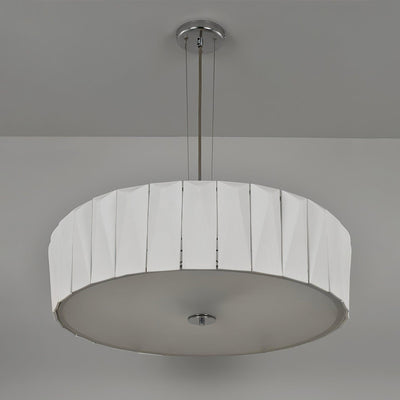 Vaeliora Ribbed Ceramic Pendant Light
