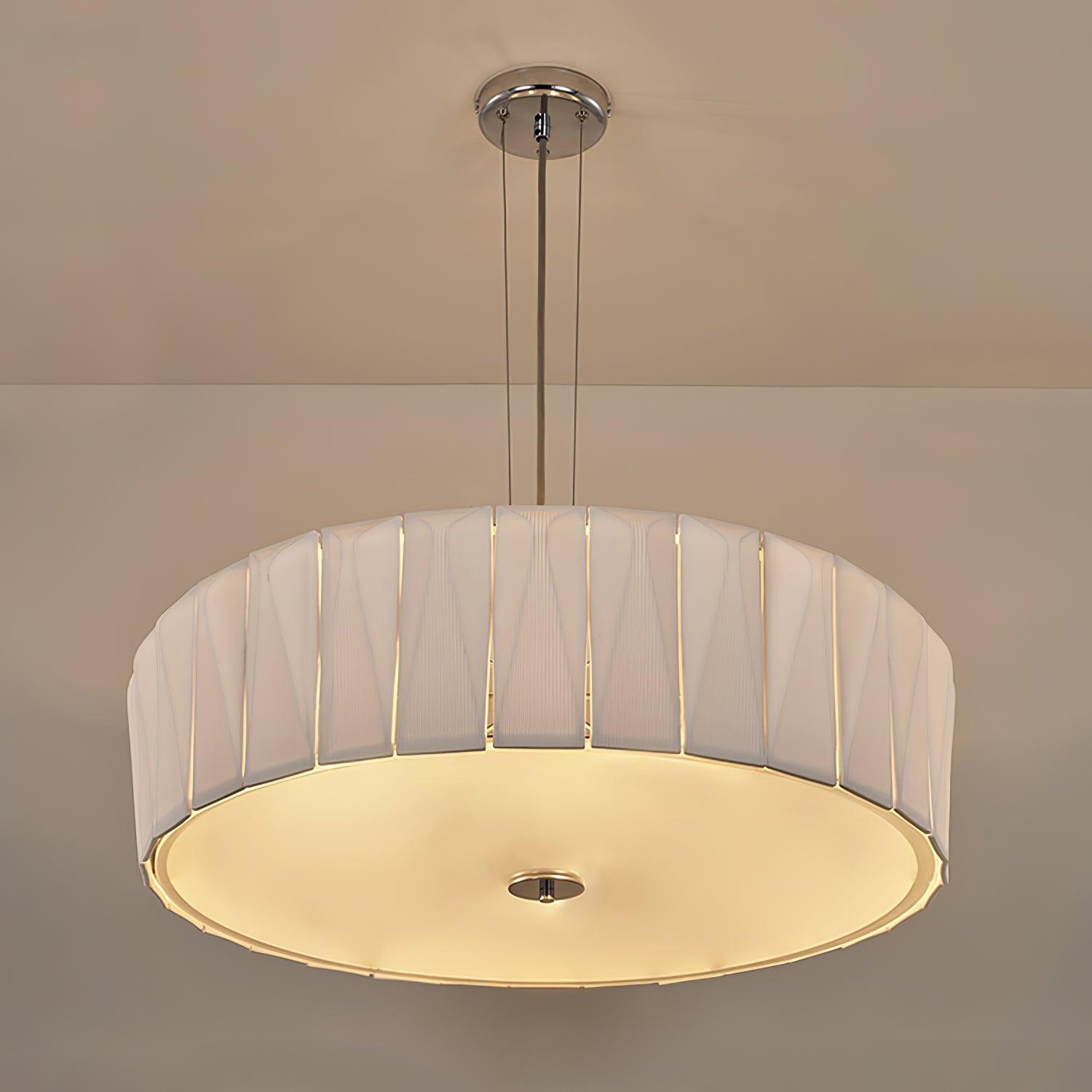 Vaeliora Ribbed Ceramic Pendant Light