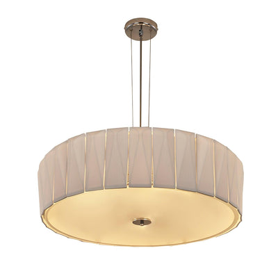 Vaeliora Ribbed Ceramic Pendant Light