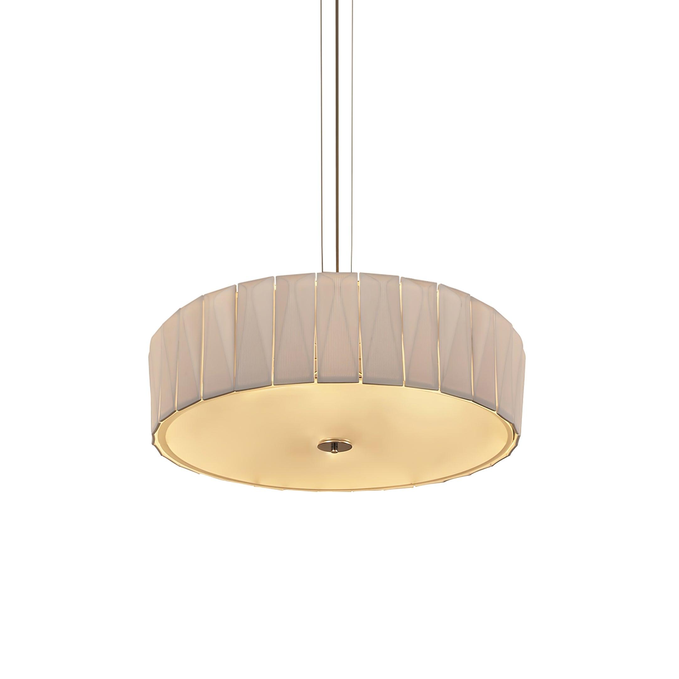 Vaeliora Ribbed Ceramic Pendant Light