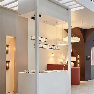 Vaeliora Ribbed Ceramic Pendant Light