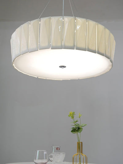 Vaeliora Ribbed Ceramic Pendant Light