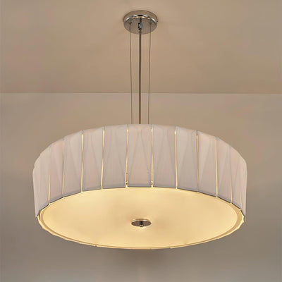 Vaeliora Ribbed Ceramic Pendant Light