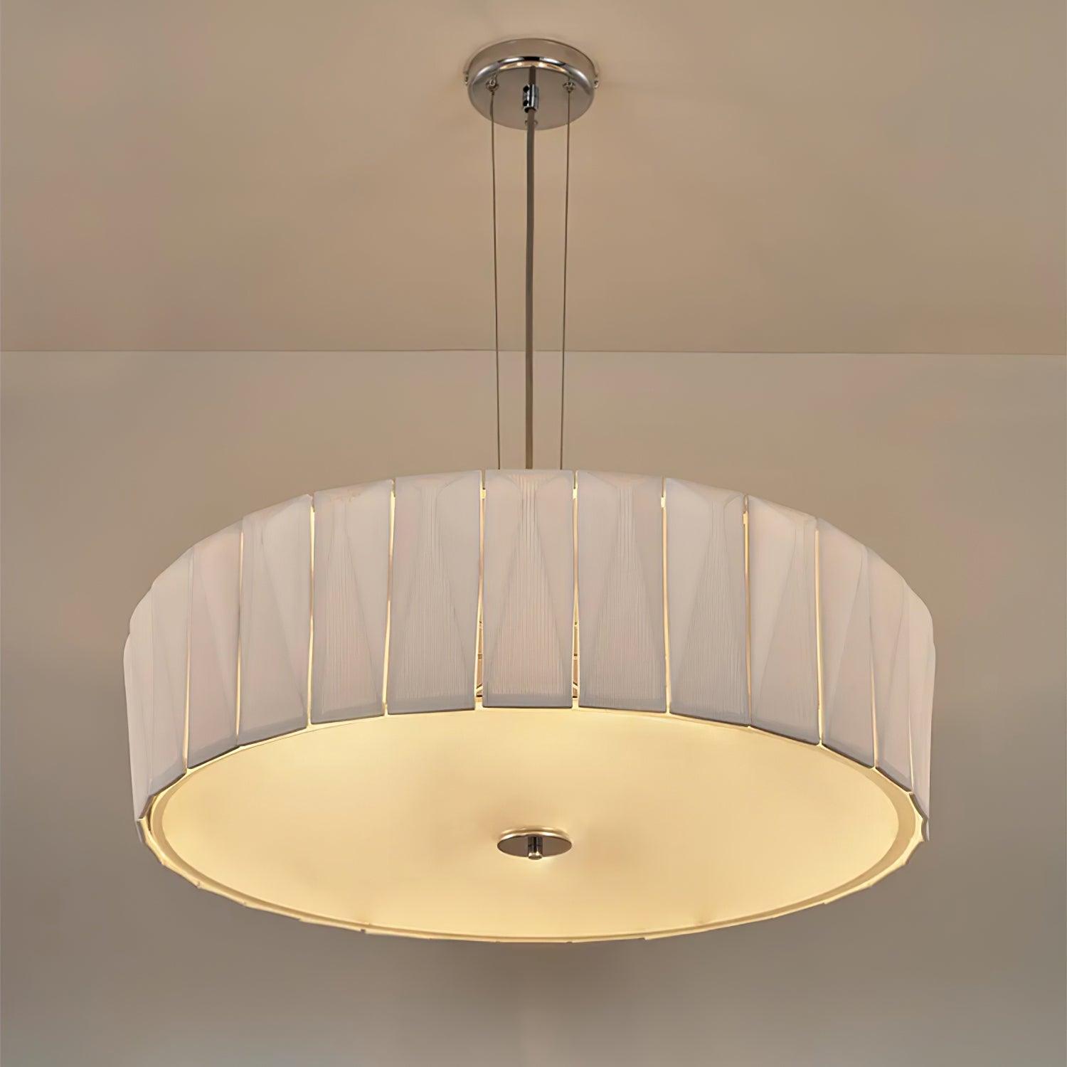 Vaeliora Ribbed Ceramic Pendant Light