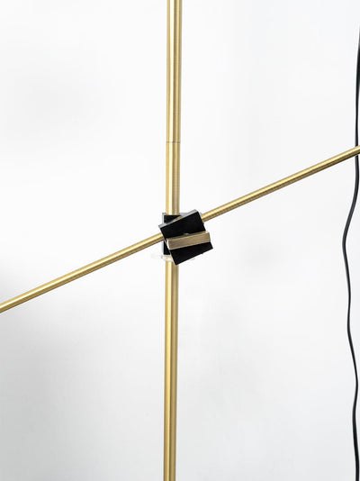 Mylirir Art Deco Brass Floor Lamp