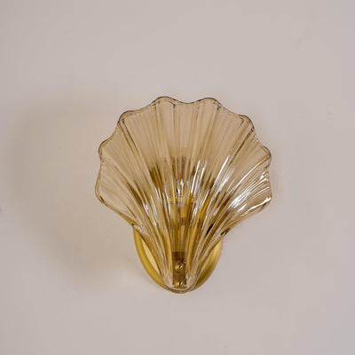 Neo Premium Elegance Brass Glass Wall Light