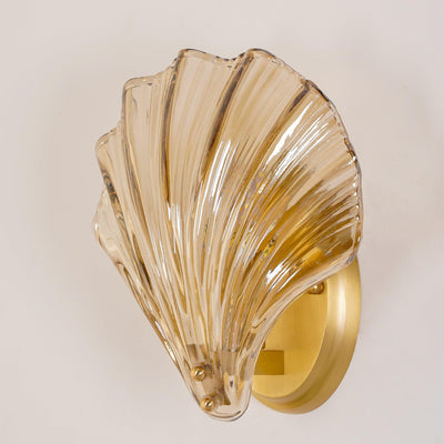 Neo Premium Elegance Brass Glass Wall Light