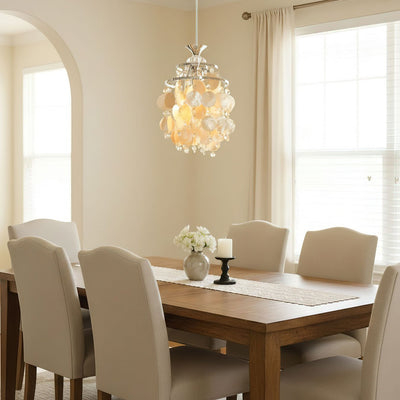 Shell Disc Pendant Light