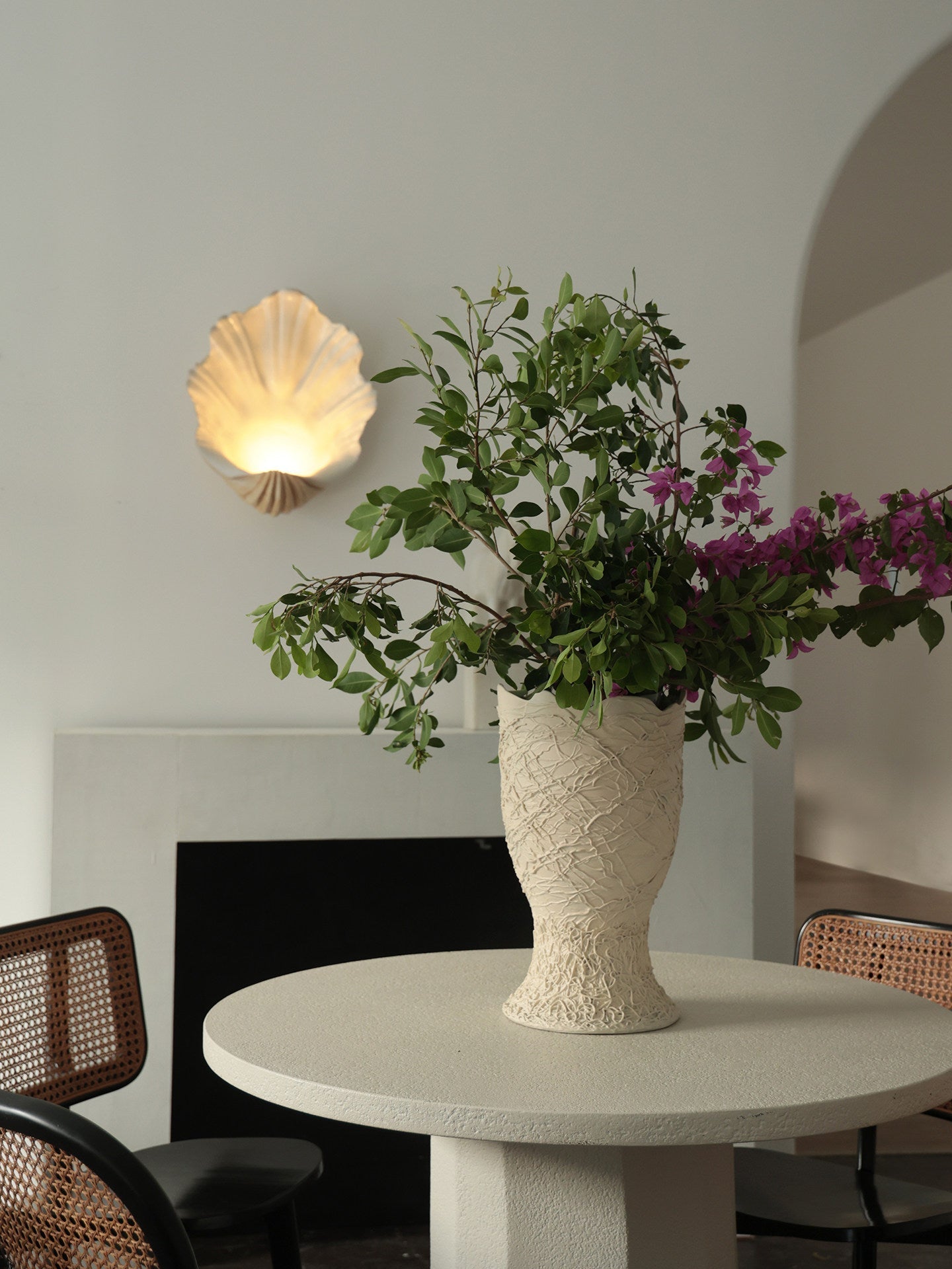 Shell Wall Sconce