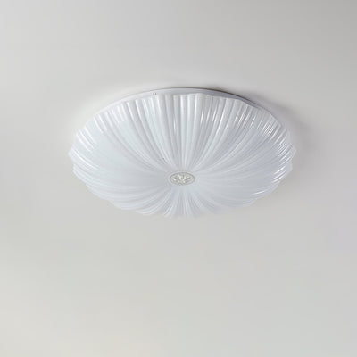Coloria Nordic Art Shell Round Ceiling Lamp - Neutral Decor