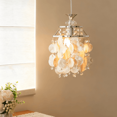 Shell Disc Pendant Light