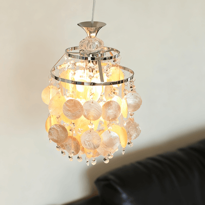 Shell Disc Pendant Light