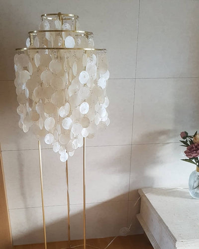 Wern Glam Glass Floor Lamp
