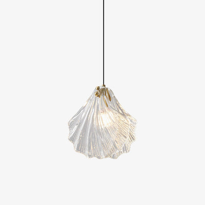 Veda Pendant Lamp Glass Shell Artistic Elegant