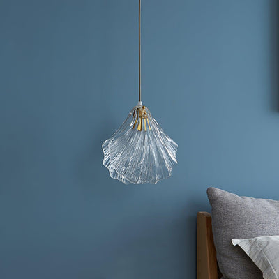Veda Pendant Lamp Glass Shell Artistic Elegant