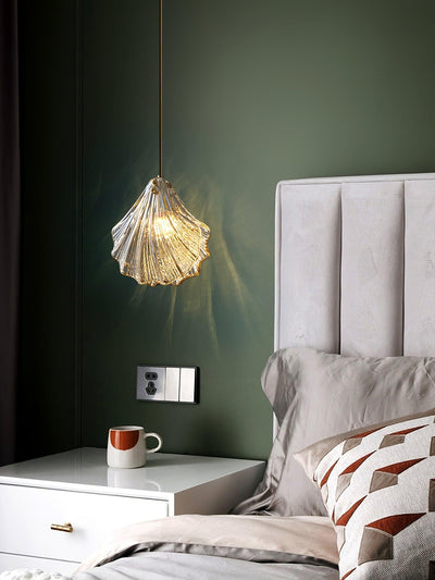 Veda Pendant Lamp Glass Shell Artistic Elegant