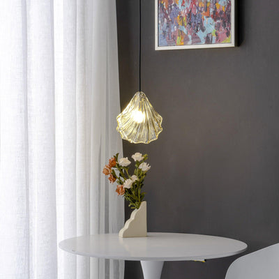 Veda Pendant Lamp Glass Shell Artistic Elegant
