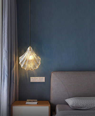 Veda Pendant Lamp Glass Shell Artistic Elegant