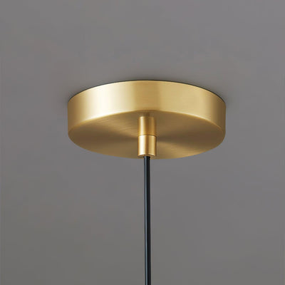 Veda Pendant Lamp Glass Shell Artistic Elegant