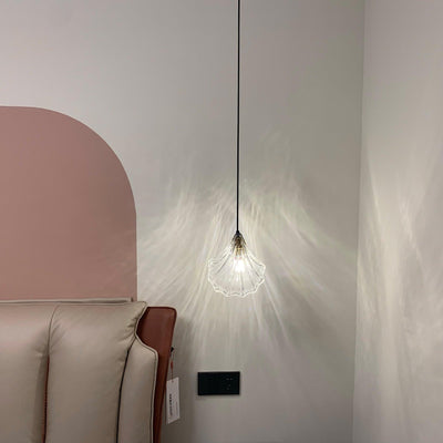 Veda Pendant Lamp Glass Shell Artistic Elegant