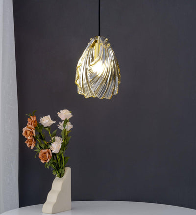 Veda Pendant Lamp Glass Shell Artistic Elegant