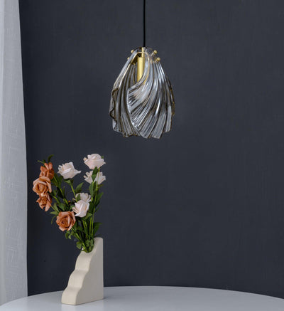 Veda Pendant Lamp Glass Shell Artistic Elegant
