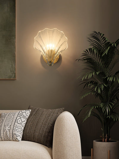 Neo Premium Elegance Brass Glass Wall Light