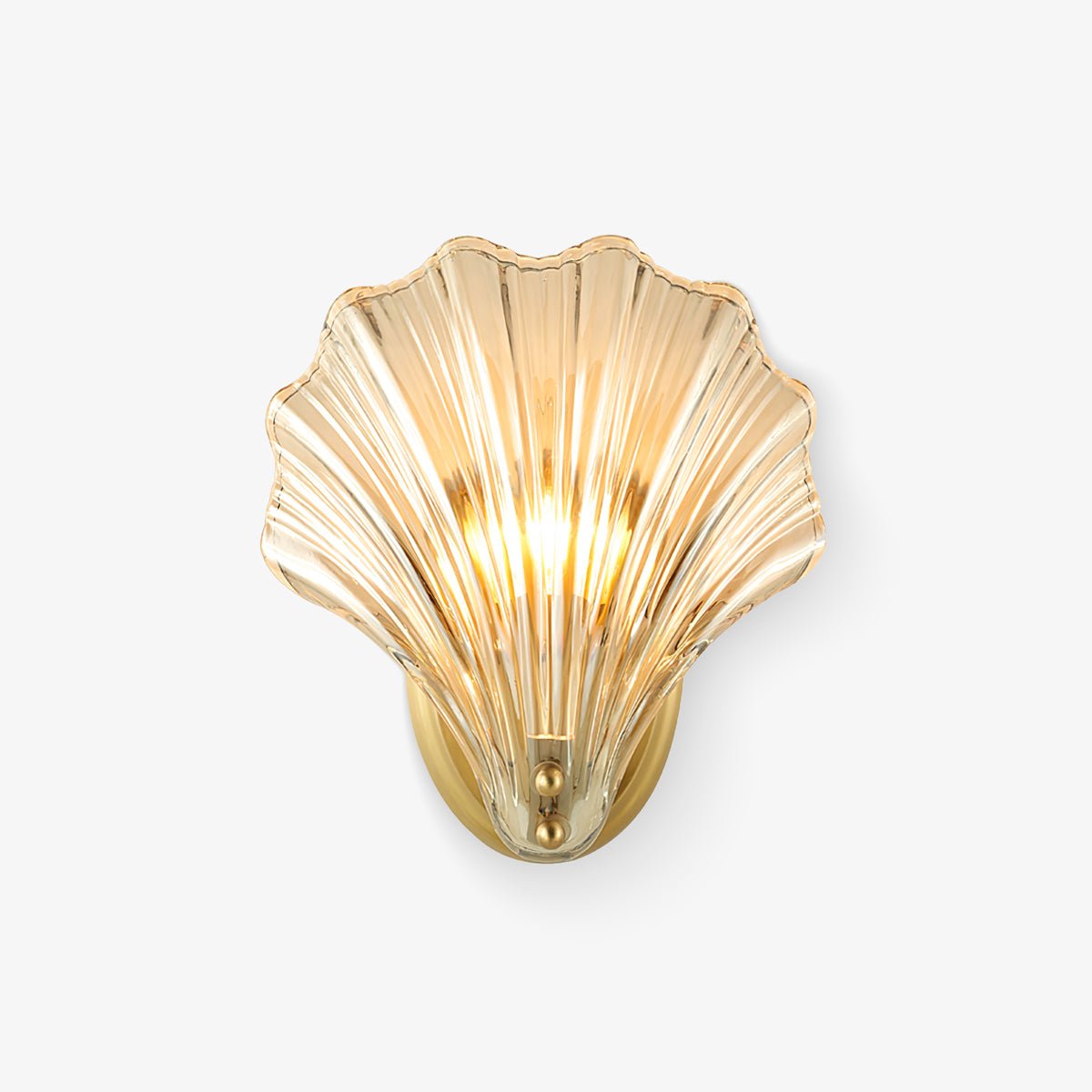 Neo Premium Elegance Brass Glass Wall Light