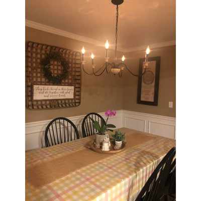 Syliira Wooden Chandelier