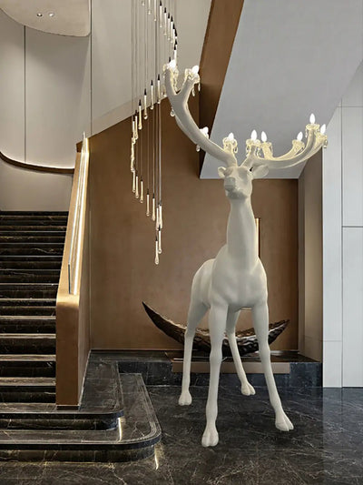 Veluaine Floor Lamp Deer Figure Playful Artistic