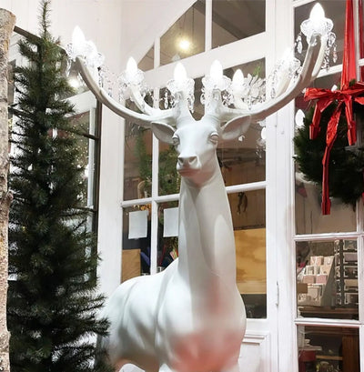 Veluaine Floor Lamp Deer Figure Playful Artistic
