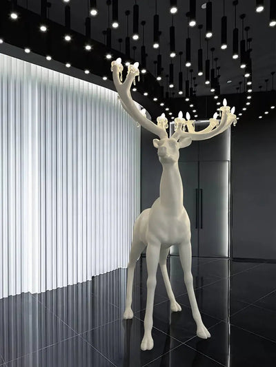 Veluaine Floor Lamp Deer Figure Playful Artistic