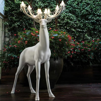 Veluaine Floor Lamp Deer Figure Playful Artistic